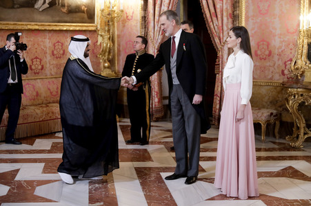 Empfang des Diplomatischen Corps in Madrid