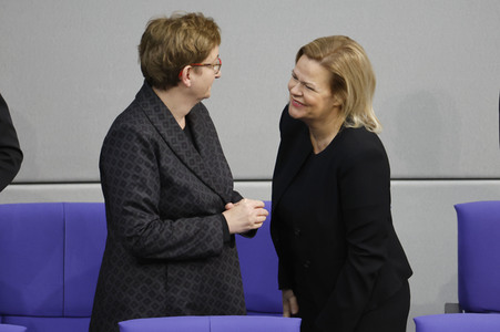 Gedenken des Deutschen Bundestages an die Opfer des Nationalsozialismus in Berlin