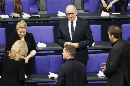 Gedenken des Deutschen Bundestages an die Opfer des Nationalsozialismus in Berlin