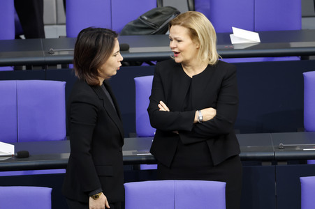 Gedenken des Deutschen Bundestages an die Opfer des Nationalsozialismus in Berlin