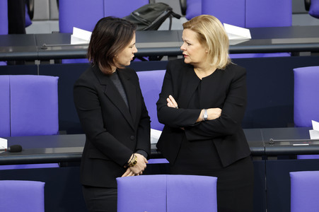 Gedenken des Deutschen Bundestages an die Opfer des Nationalsozialismus in Berlin