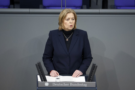 Gedenken des Deutschen Bundestages an die Opfer des Nationalsozialismus in Berlin