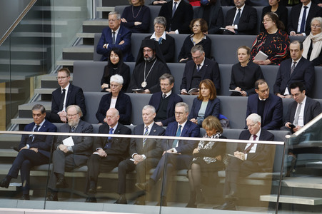 Gedenken des Deutschen Bundestages an die Opfer des Nationalsozialismus in Berlin