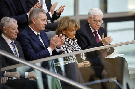 Gedenken des Deutschen Bundestages an die Opfer des Nationalsozialismus in Berlin