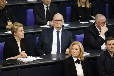 Gedenken des Deutschen Bundestages an die Opfer des Nationalsozialismus in Berlin