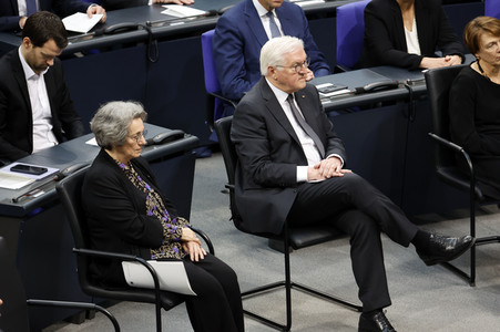 Gedenken des Deutschen Bundestages an die Opfer des Nationalsozialismus in Berlin