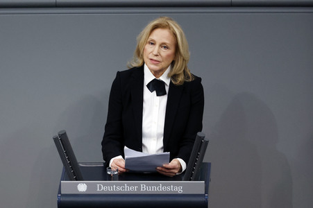 Gedenken des Deutschen Bundestages an die Opfer des Nationalsozialismus in Berlin
