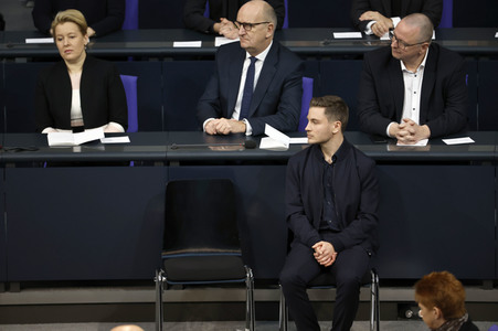Gedenken des Deutschen Bundestages an die Opfer des Nationalsozialismus in Berlin