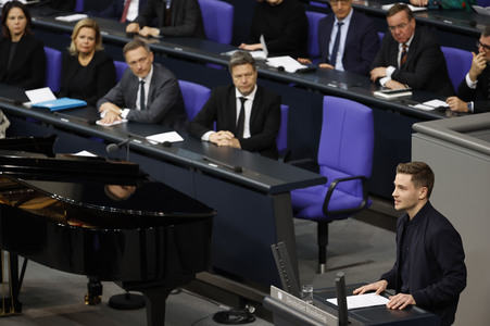 Gedenken des Deutschen Bundestages an die Opfer des Nationalsozialismus in Berlin