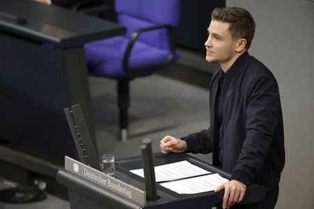 Gedenken des Deutschen Bundestages an die Opfer des Nationalsozialismus in Berlin