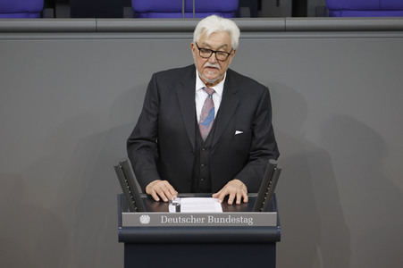 Gedenken des Deutschen Bundestages an die Opfer des Nationalsozialismus in Berlin