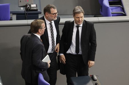 Gedenken des Deutschen Bundestages an die Opfer des Nationalsozialismus in Berlin