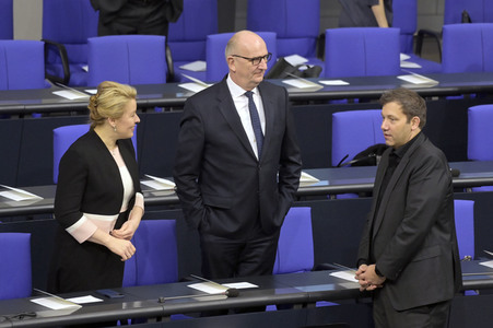 Gedenken des Deutschen Bundestages an die Opfer des Nationalsozialismus in Berlin