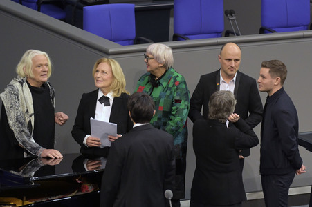 Gedenken des Deutschen Bundestages an die Opfer des Nationalsozialismus in Berlin