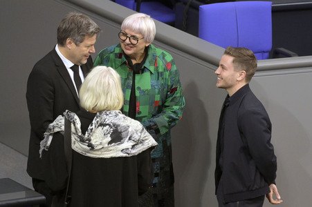Gedenken des Deutschen Bundestages an die Opfer des Nationalsozialismus in Berlin