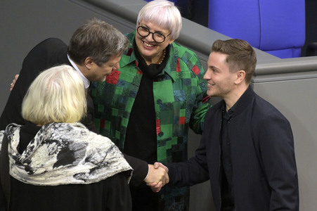 Gedenken des Deutschen Bundestages an die Opfer des Nationalsozialismus in Berlin