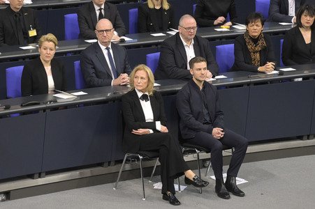 Gedenken des Deutschen Bundestages an die Opfer des Nationalsozialismus in Berlin