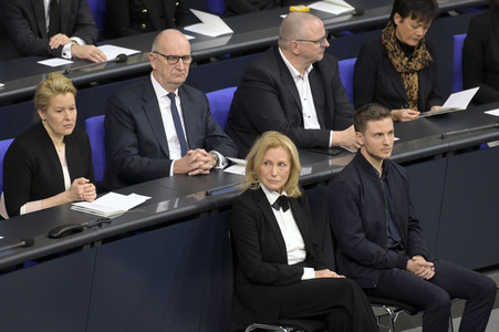 Gedenken des Deutschen Bundestages an die Opfer des Nationalsozialismus in Berlin
