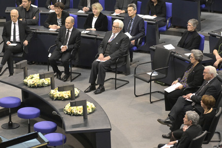 Gedenken des Deutschen Bundestages an die Opfer des Nationalsozialismus in Berlin