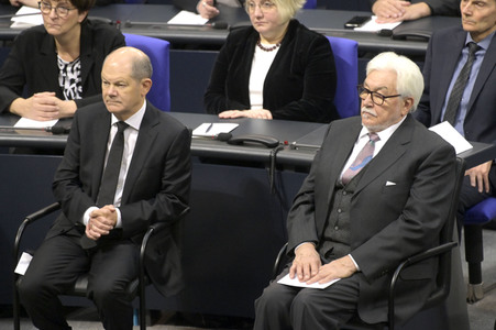 Gedenken des Deutschen Bundestages an die Opfer des Nationalsozialismus in Berlin