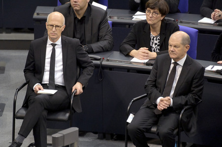 Gedenken des Deutschen Bundestages an die Opfer des Nationalsozialismus in Berlin