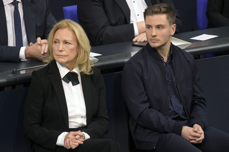 Gedenken des Deutschen Bundestages an die Opfer des Nationalsozialismus in Berlin