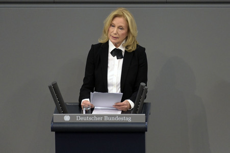 Gedenken des Deutschen Bundestages an die Opfer des Nationalsozialismus in Berlin