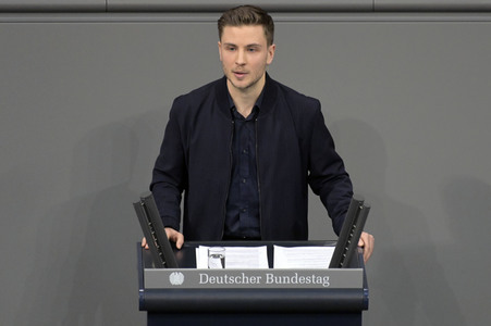 Gedenken des Deutschen Bundestages an die Opfer des Nationalsozialismus in Berlin