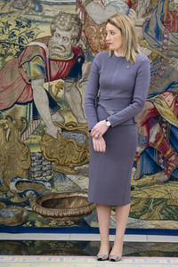 Empfang für Roberta Metsola in Madrid
