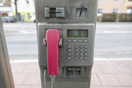 Symbolfoto Telefonzelle