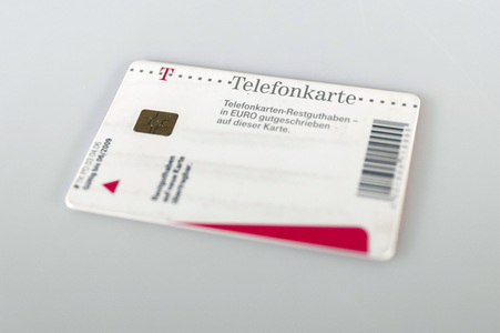 Symbolfoto Telefonkarte