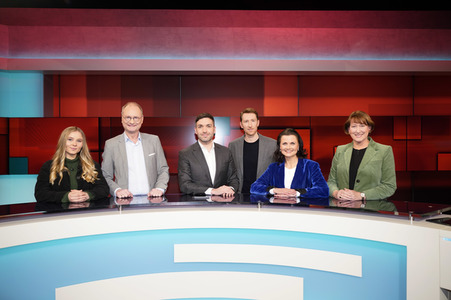 Talkshow 'hart aber fair' in Berlin