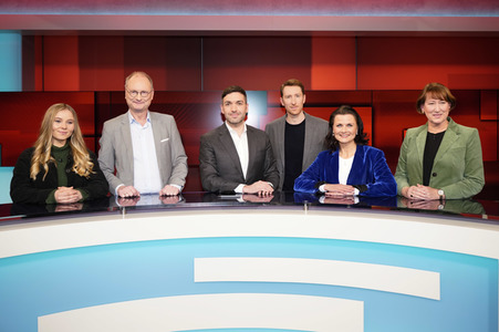 Talkshow 'hart aber fair' in Berlin