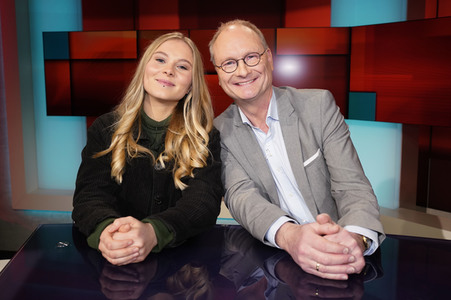 Talkshow 'hart aber fair' in Berlin