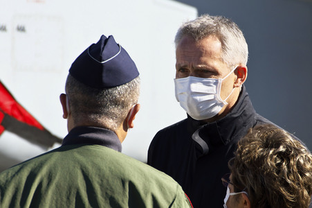 Jens Stoltenberg besucht die Iruma Air Base in Sayama