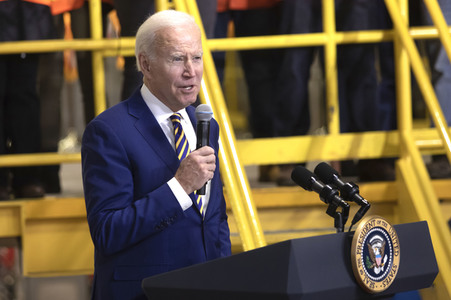 Rede von Joe Biden in New York