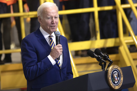 Rede von Joe Biden in New York