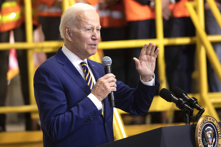 Rede von Joe Biden in New York