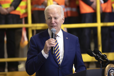 Rede von Joe Biden in New York