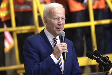 Rede von Joe Biden in New York
