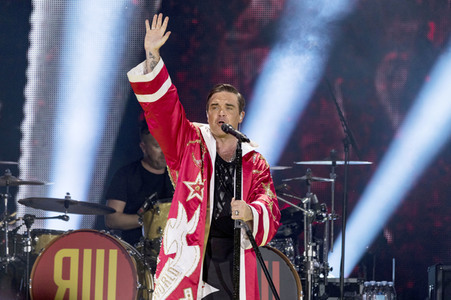 Konzert von Robbie Williams in Düsseldorf