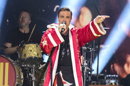 Konzert von Robbie Williams in Düsseldorf