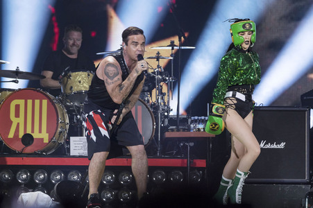 Konzert von Robbie Williams in Düsseldorf