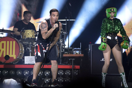 Konzert von Robbie Williams in Düsseldorf