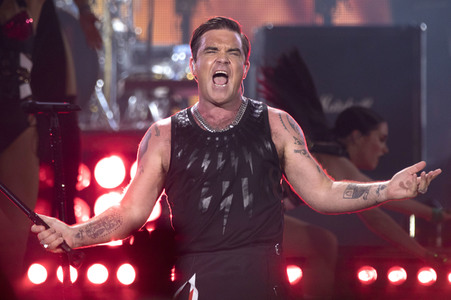 Konzert von Robbie Williams in Düsseldorf