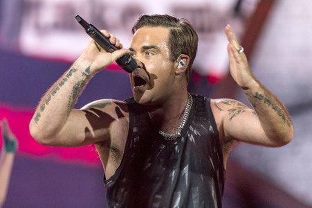 Konzert von Robbie Williams in Düsseldorf