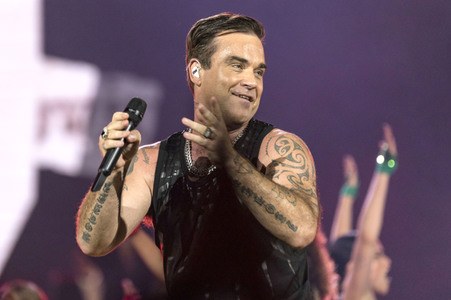 Konzert von Robbie Williams in Düsseldorf