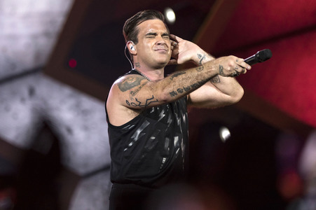 Konzert von Robbie Williams in Düsseldorf