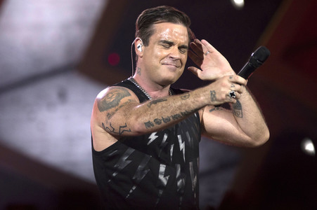 Konzert von Robbie Williams in Düsseldorf