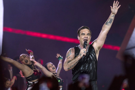 Konzert von Robbie Williams in Düsseldorf